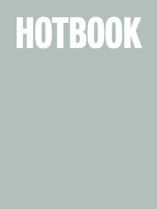 Cover image for Hotbook